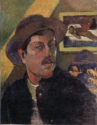 Paul Gauguin Self-Portrait painting